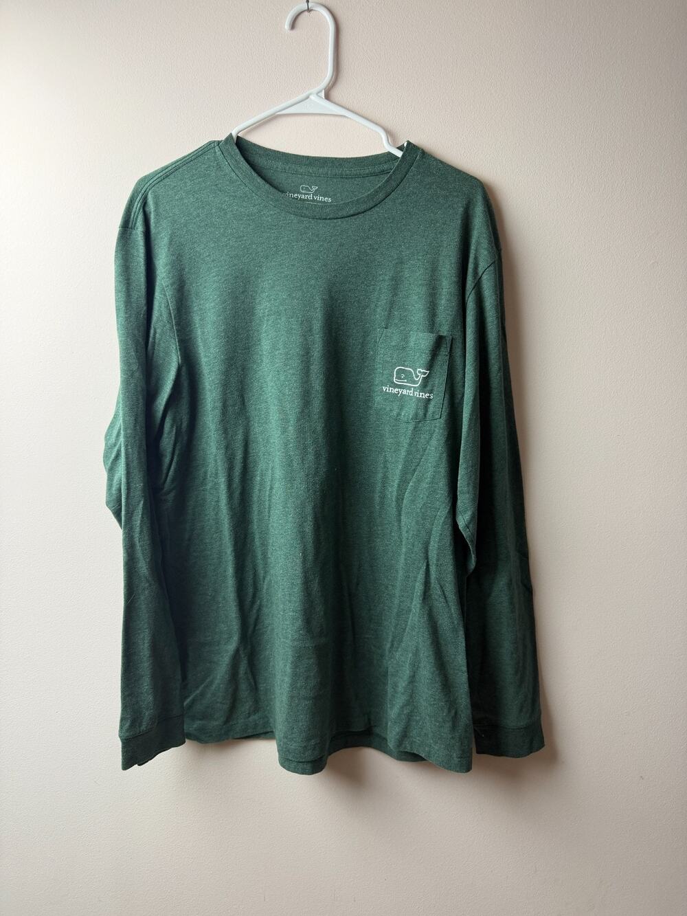 Vineyard Vines Green Long Sleeve Tshirt Men sz. Large